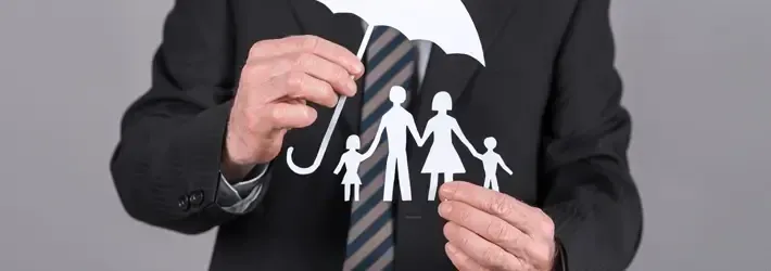 Illustration representing comprehensive insurance coverage options