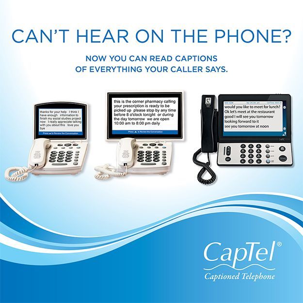 CapTel Captioned Telephones - Phones for Hearing Loss