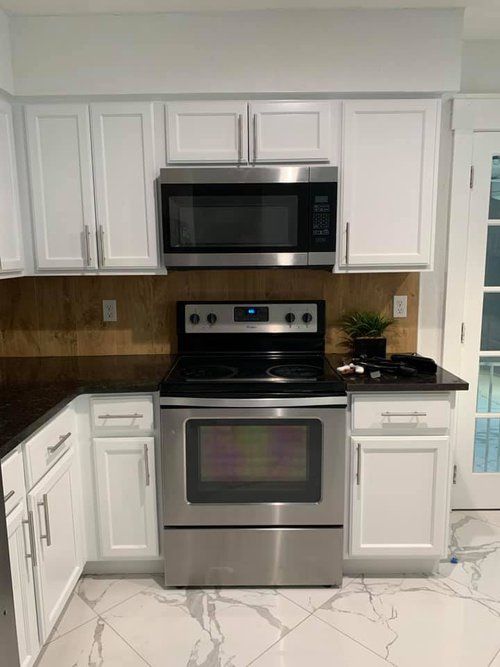 Kitchen cabinets