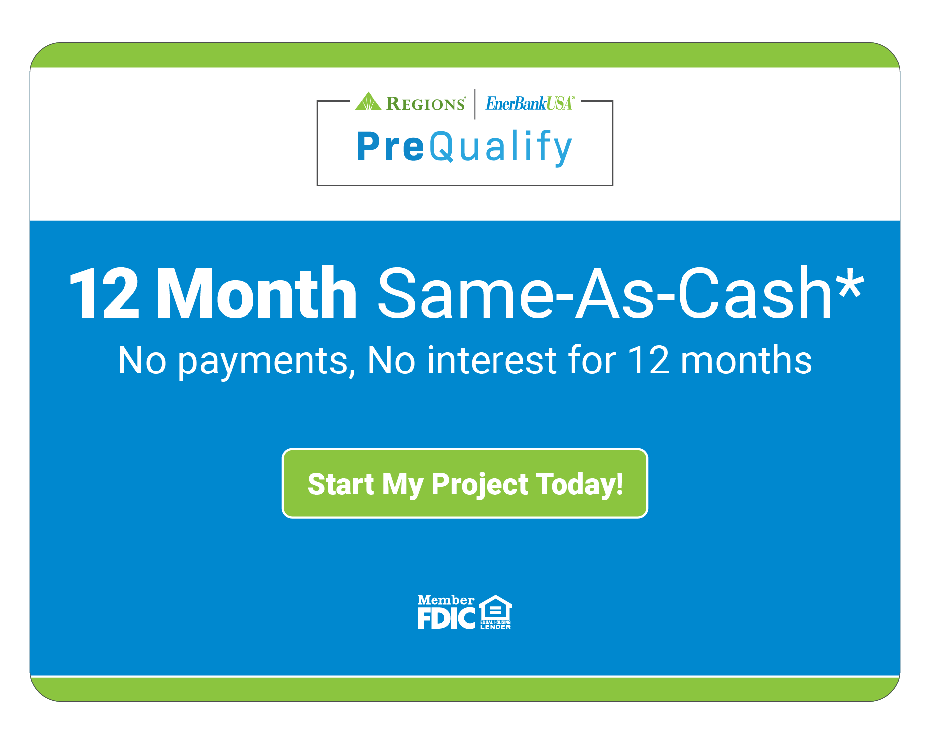 12-Month Same-As-Cash Loan