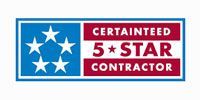 CertainTeed 5-Star Contractor