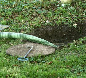 Septic tank pumping