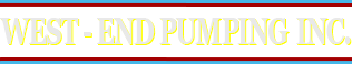West-End Pumping Inc. - Logo