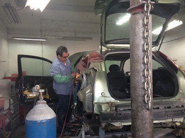 Fixing car body