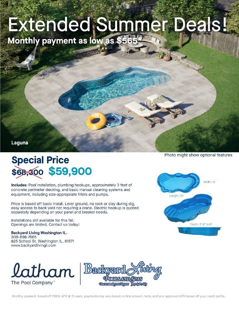 extended summer deals flyer
