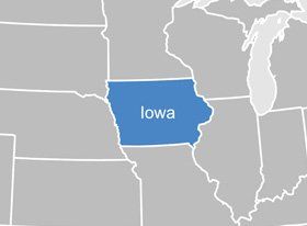 Central Iowa Safe & Lock service area map