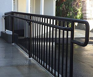 handicap guard railings