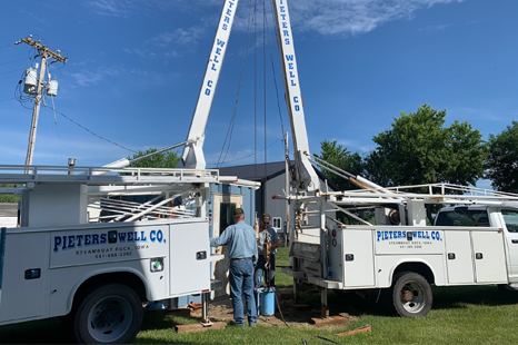 Water well drilling