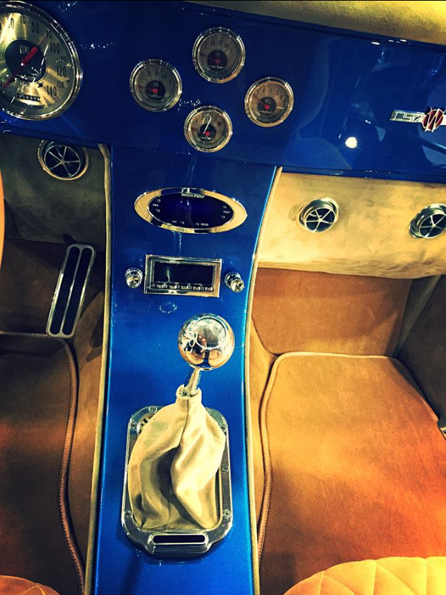 Classic car interior