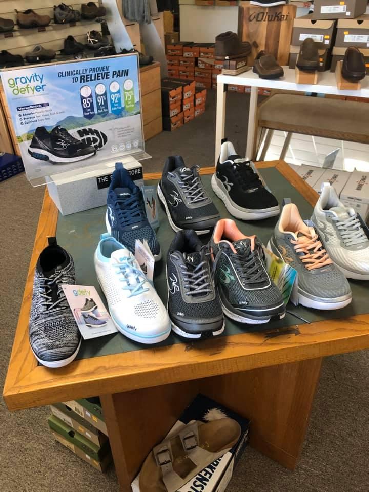 The Shoe Store And Shoe Repair shoes display