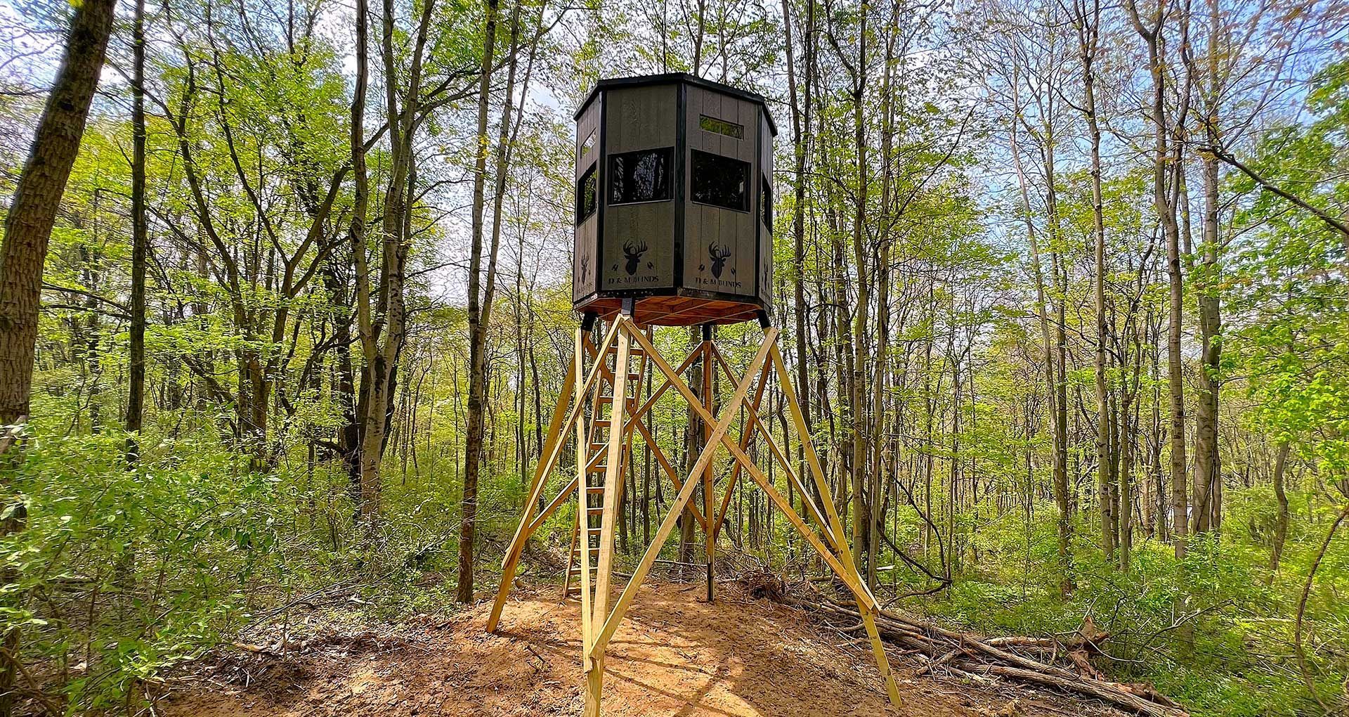Octagon blind structure