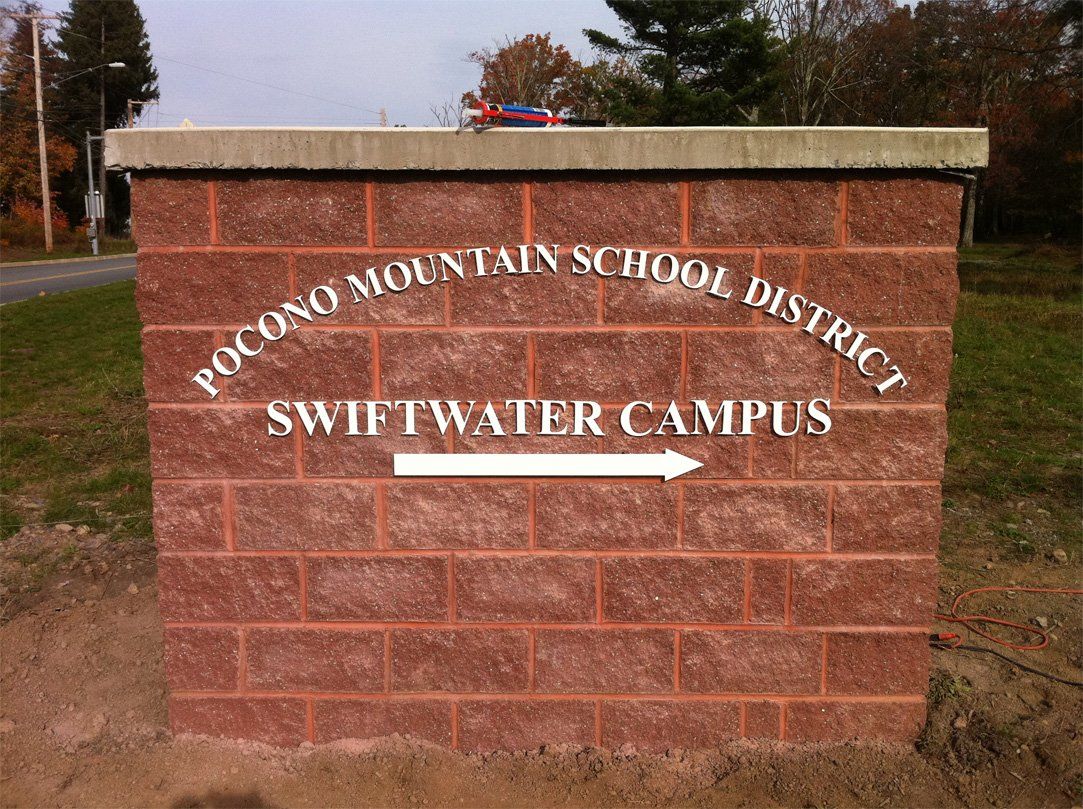 School sign