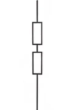 Electrical circuit schematic showing two resistors connected in series.
