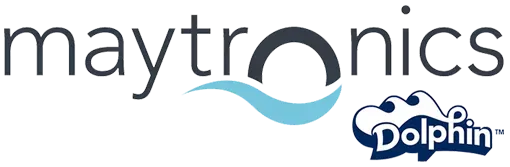 Maytronics and Dophin pool accessories logo