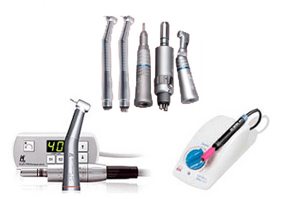 Dental drills and handpieces