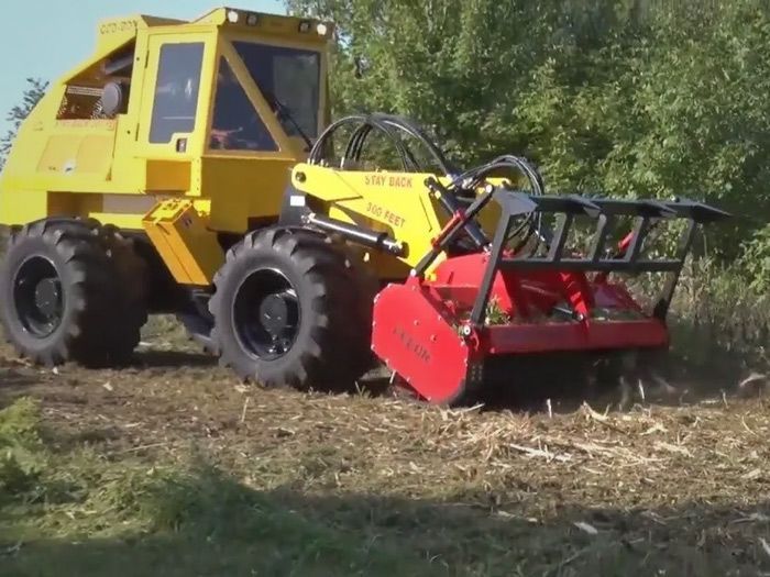 Land clearing equipment
