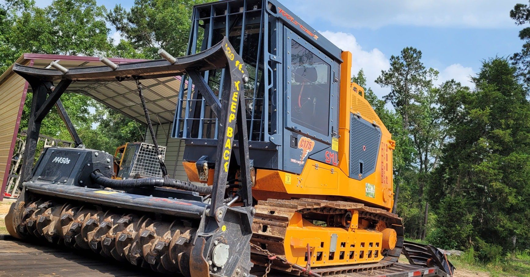 Brush clearing machinery