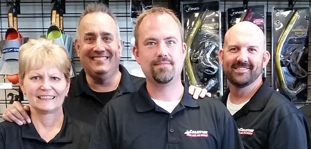 Champion Pool ans Spa Supply Team