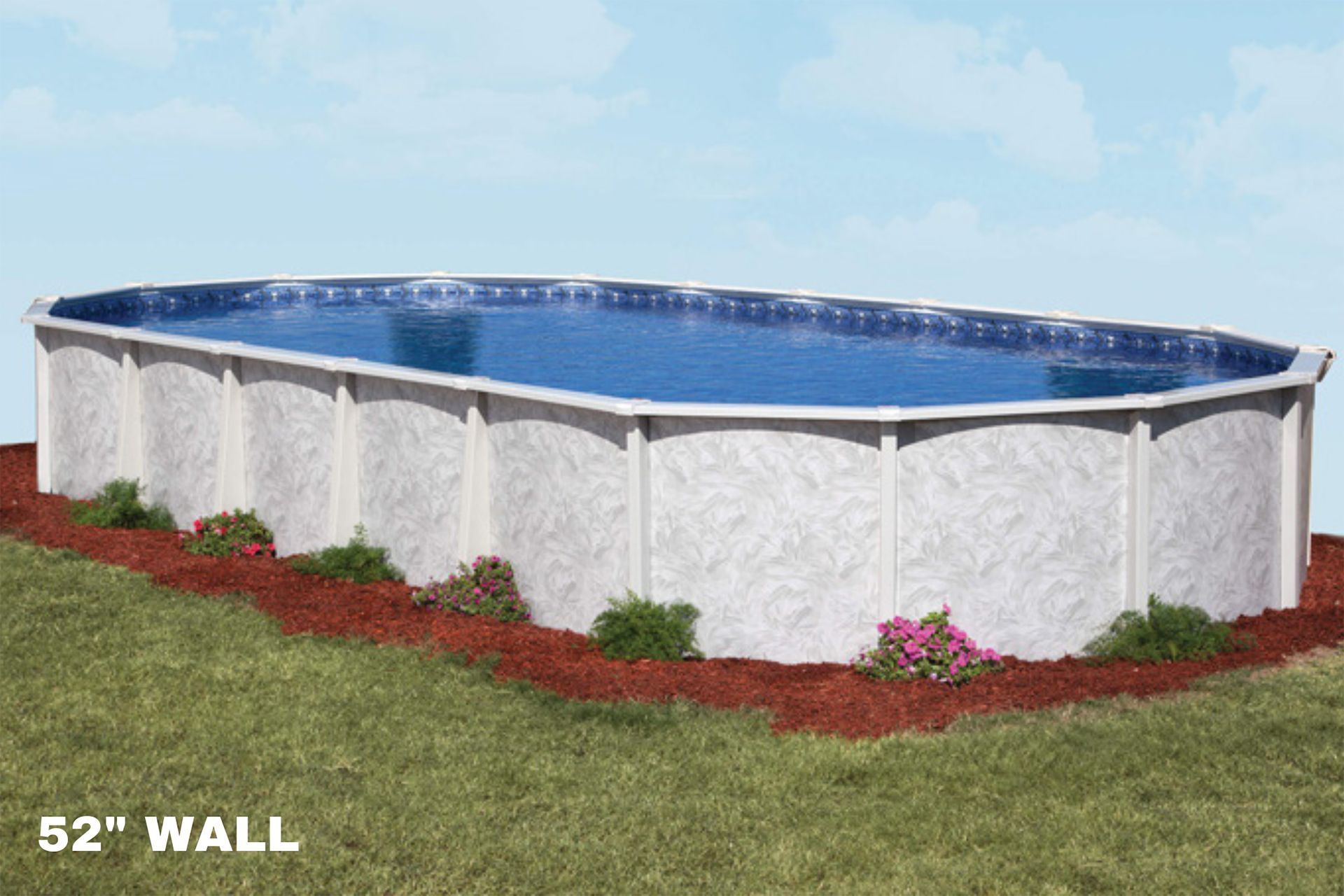 summerville steel oval swimming pool