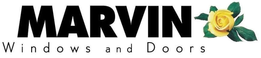 Logo for Marvin Windows and Doors, text