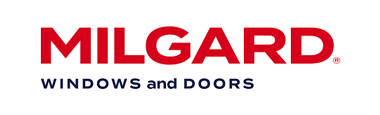 Milgard Windows and Doors logo in red text above 
