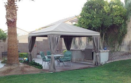Affordable awning and shading