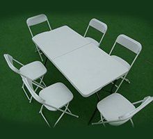 table party set rental