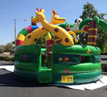 Bounce house obstacle