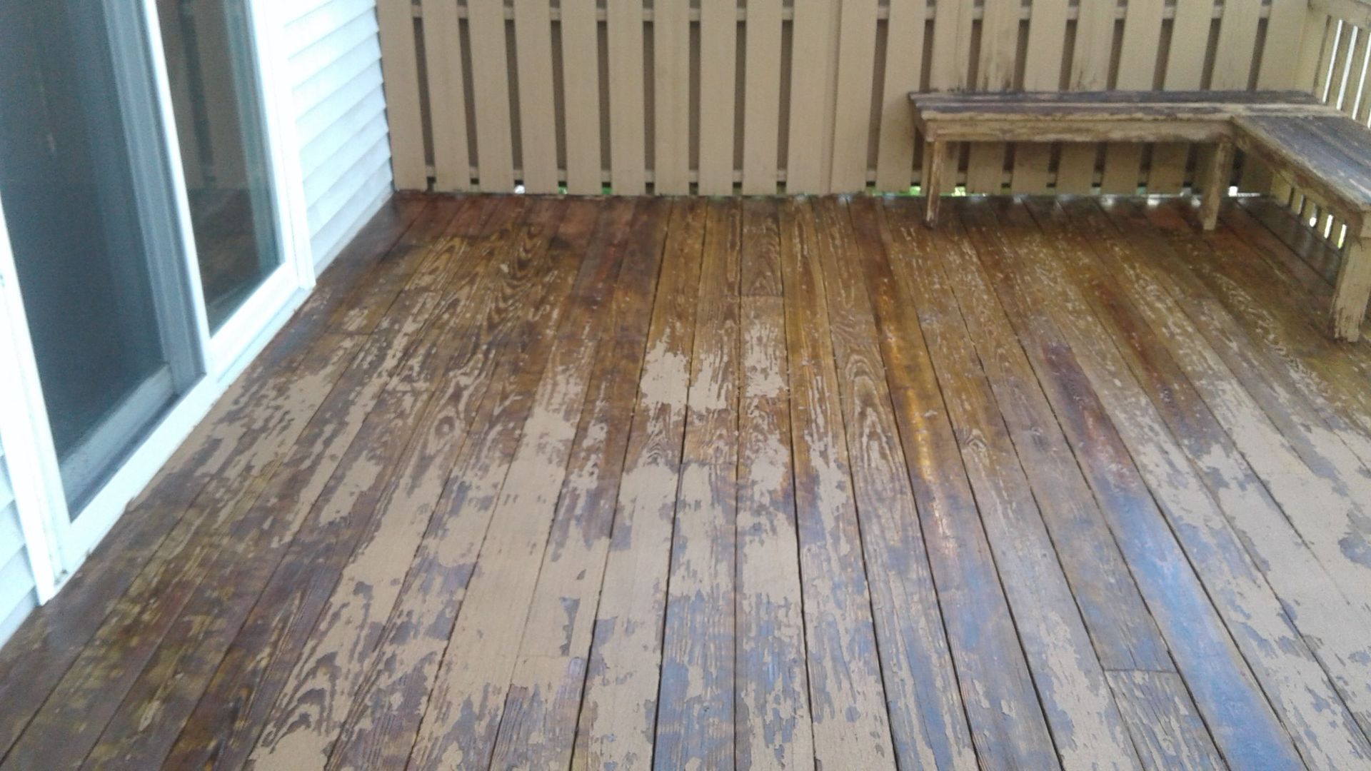 Deck - before
