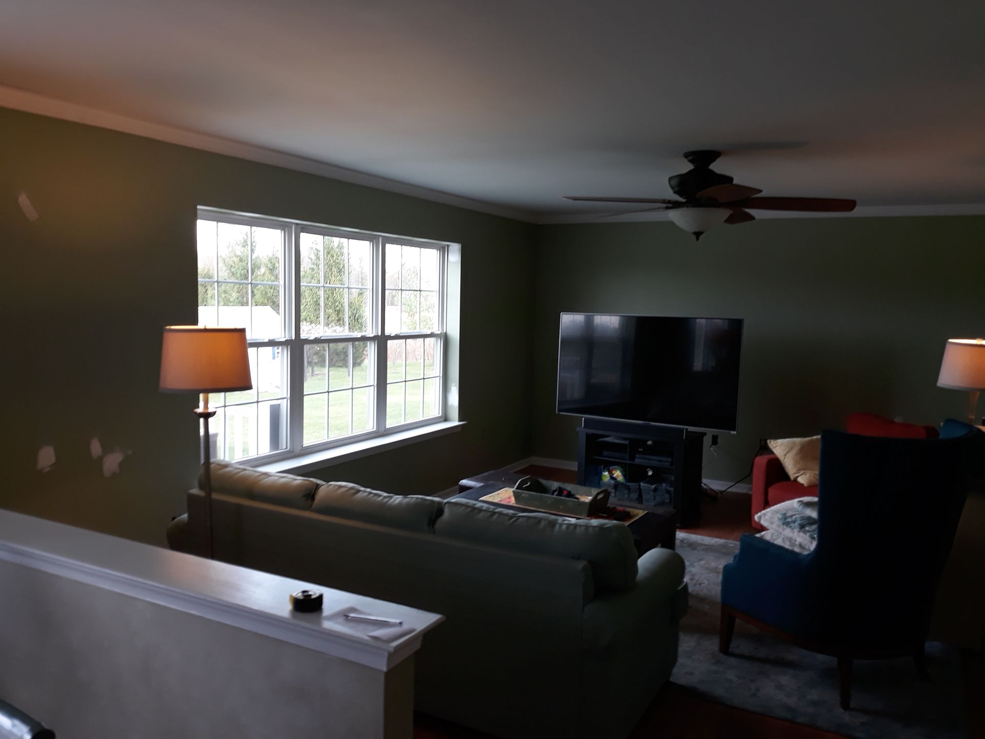 family room painting