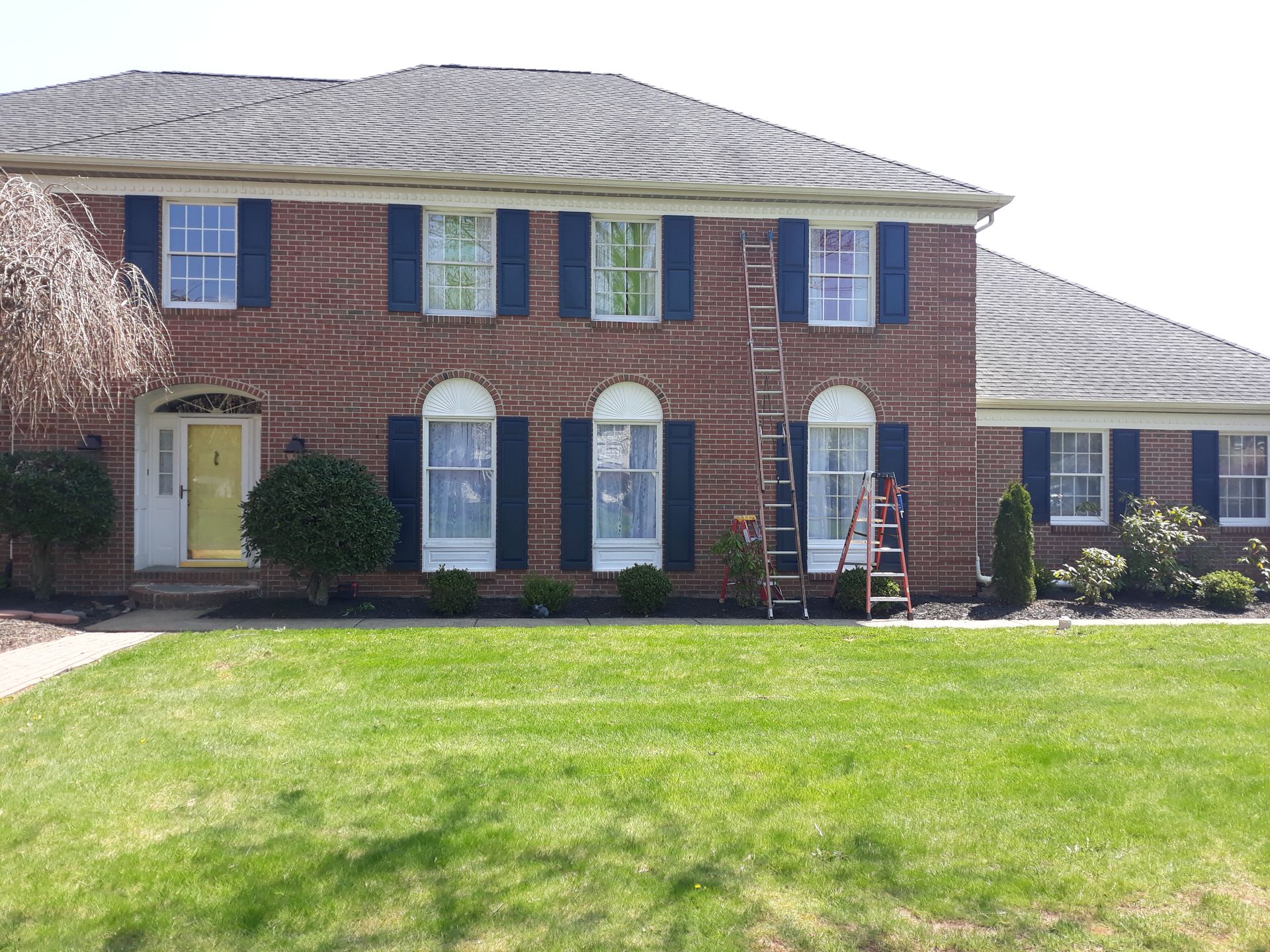 home shutter painting