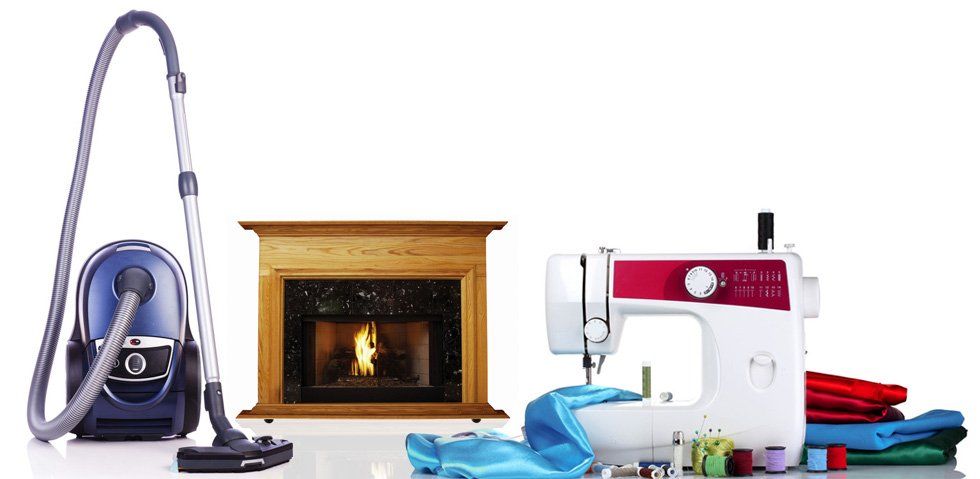 Vacuum cleaner, Sewing machine and Heat Surge Heaters
