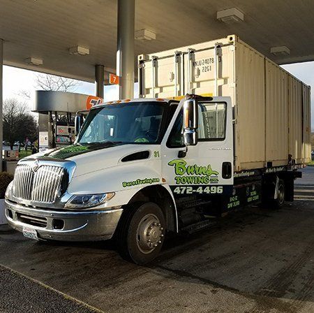 Burns Towing truck