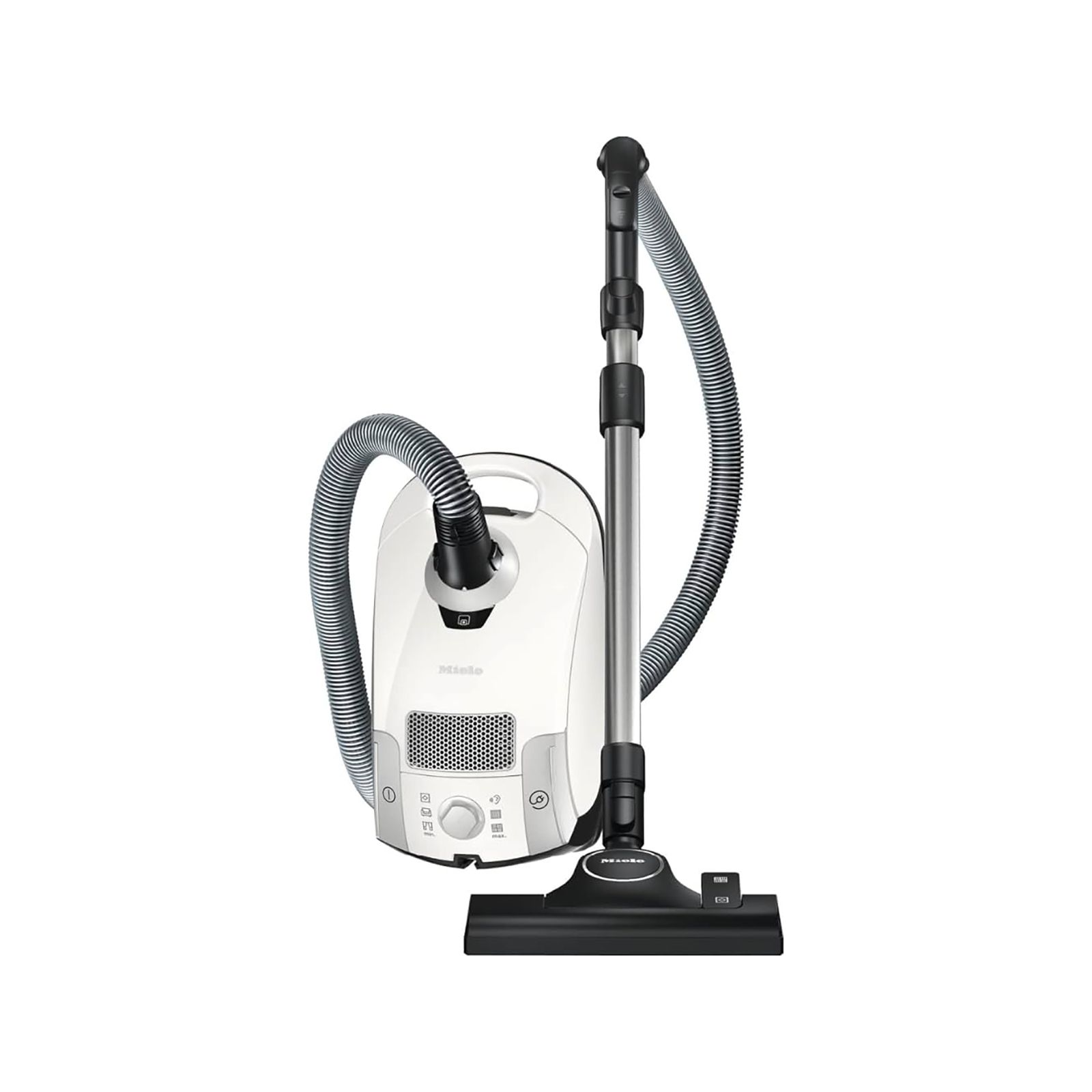 High suction power for thorough vacuuming at an attractive entry level price.