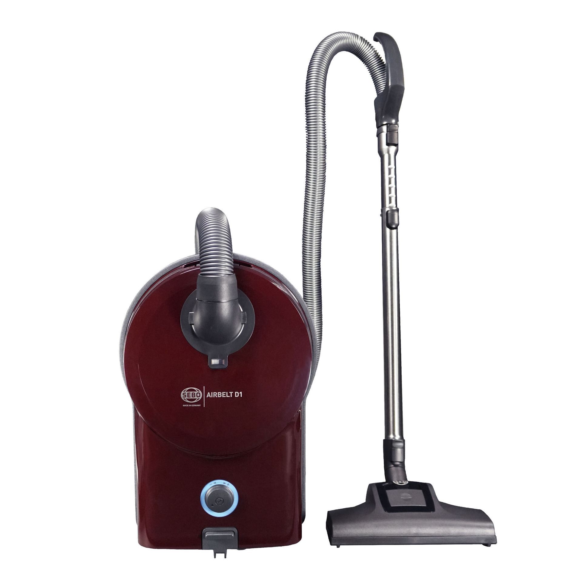 Powerful, ultra-quiet, full-size canister vacuum cleaner with unmatched 40-foot cord.