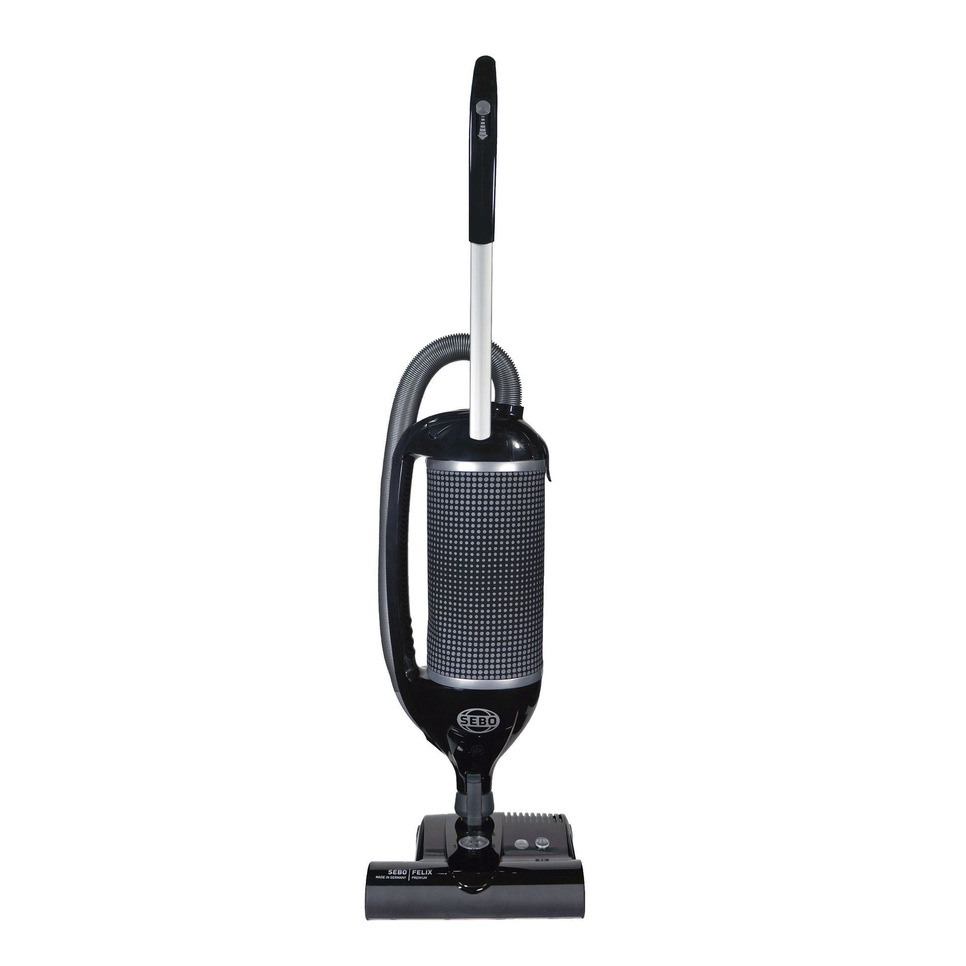 Offers all the flexibility of a canister vacuum cleaner in an upright configuration.