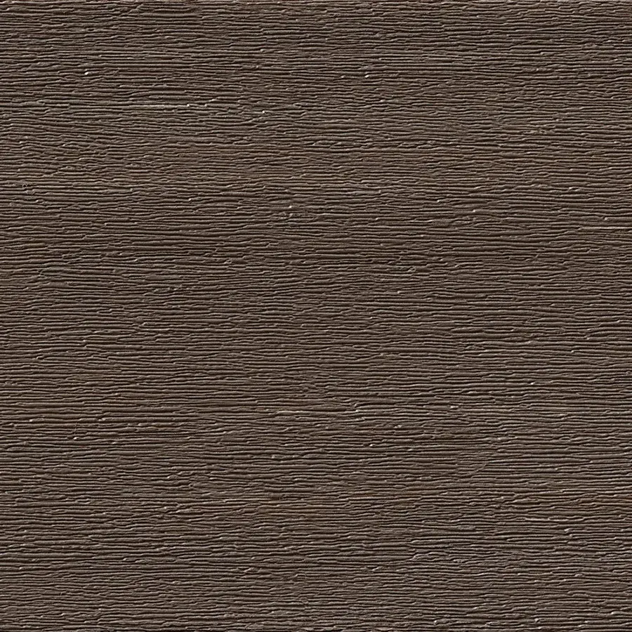 Dark brown textured surface with horizontal lines.