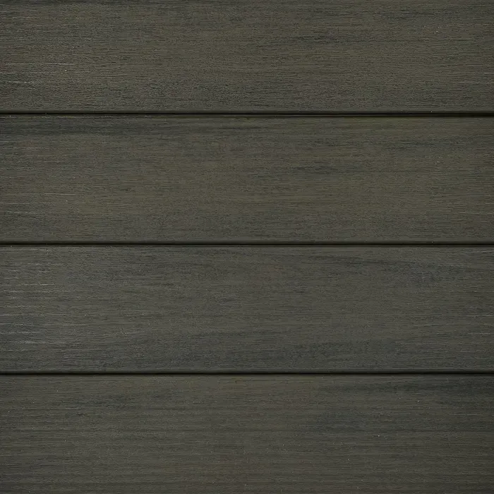 Dark gray wooden planks, horizontally aligned.