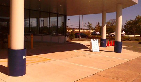 Concrete flooring