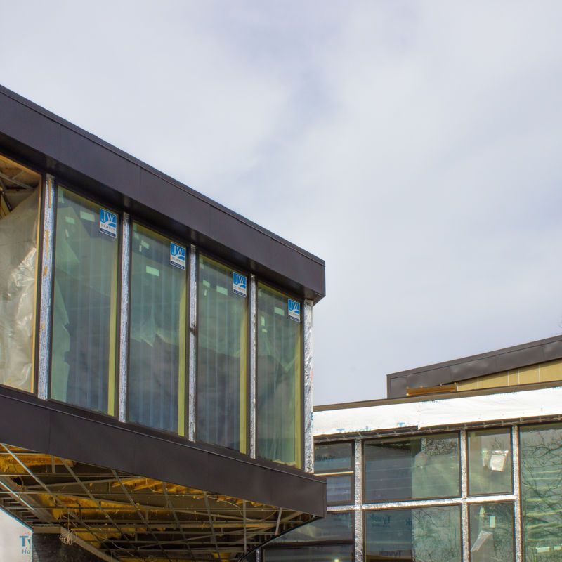 Custom Metal on Cutom House