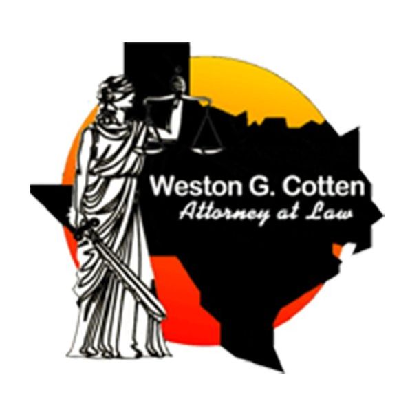 A logo for weston g. cotten attorney at law