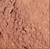 It is a close up of a pile of dirt.