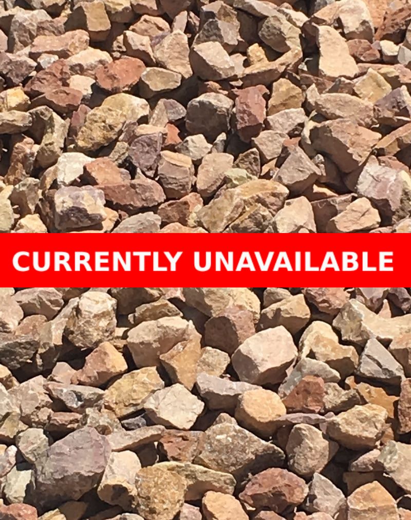 A pile of rocks that are currently unavailable
