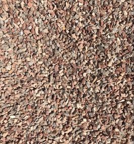 A close up of a pile of gravel.