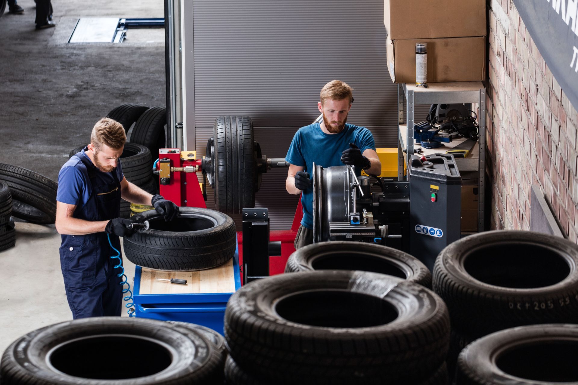 Grip Tire and Wheel