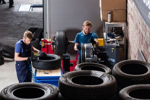 Grip Tire and Wheel