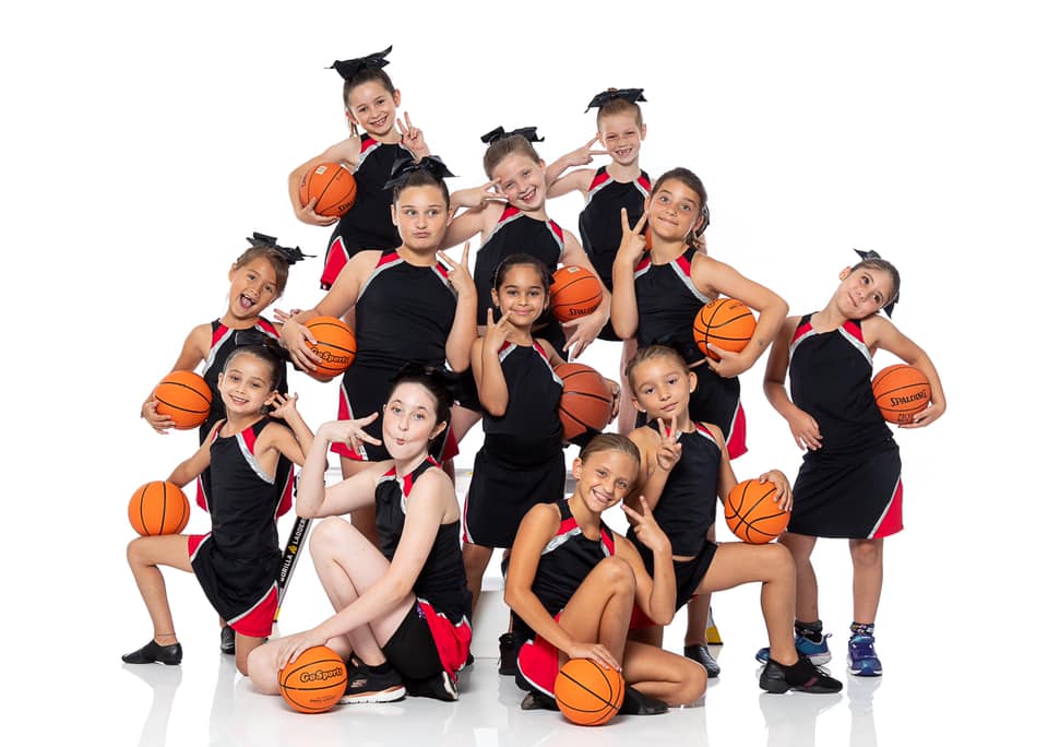 Dance class students