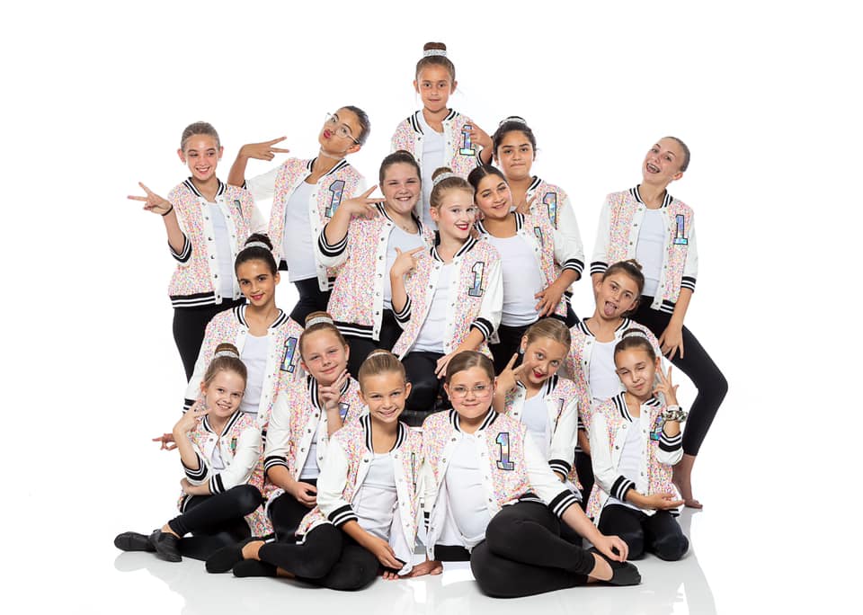 Dance class students