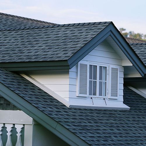 A house with a clean roof