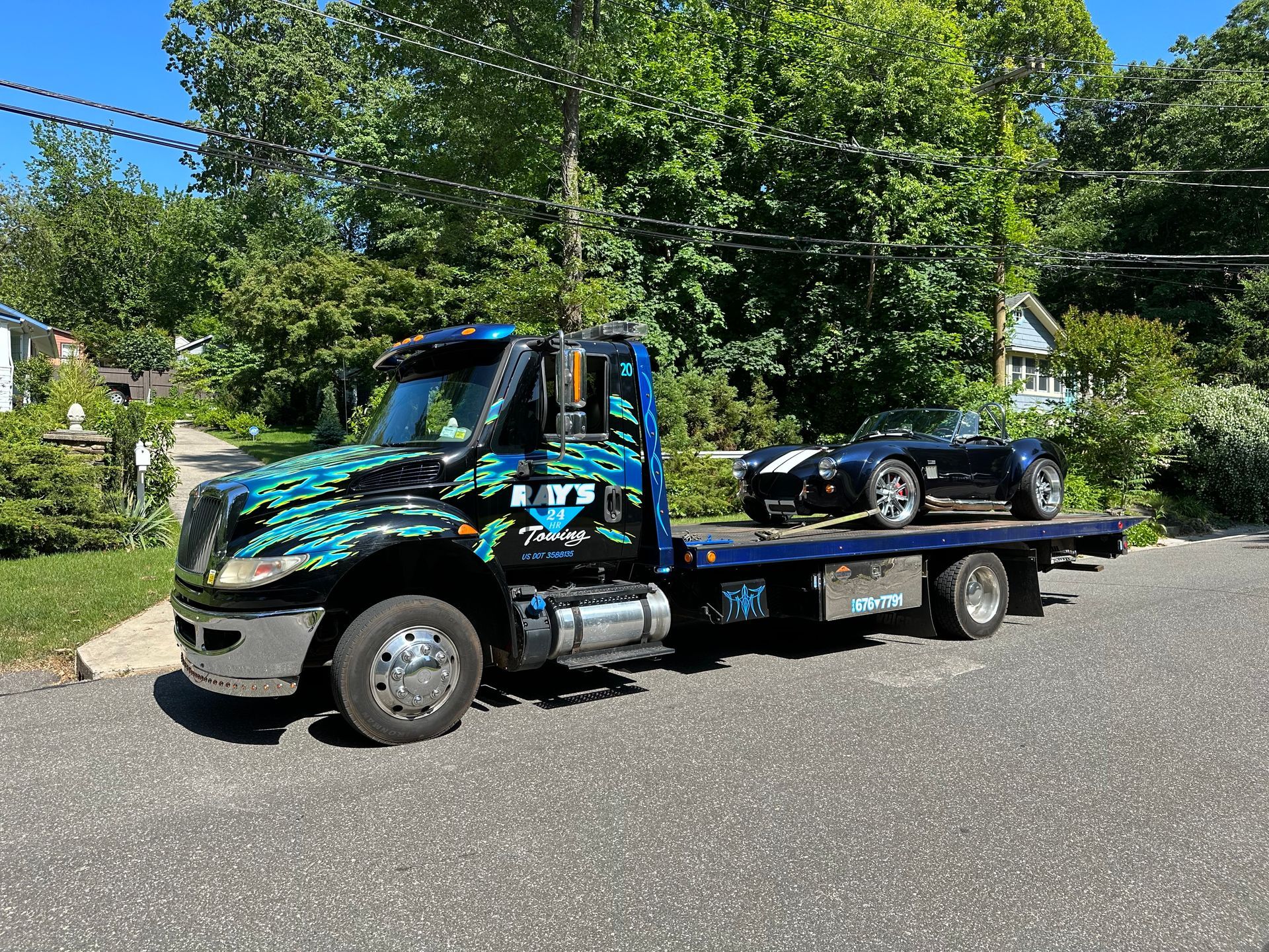 Classic Corvette  Tow